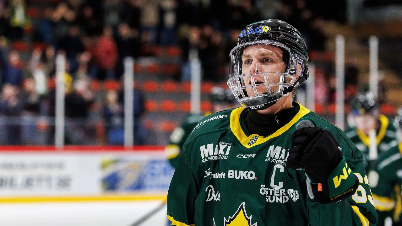 Östersund – Leksand, bild från TV4 Play+