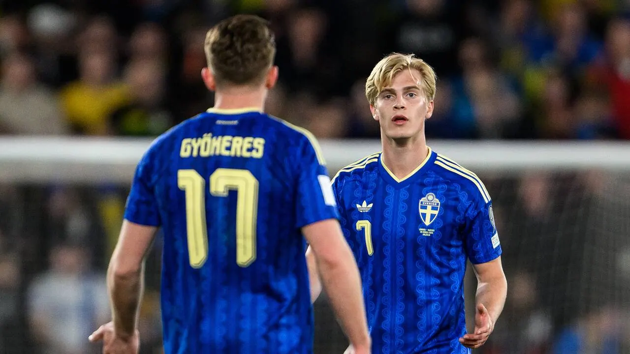 Rumänien – Sverige, bild från Viaplay