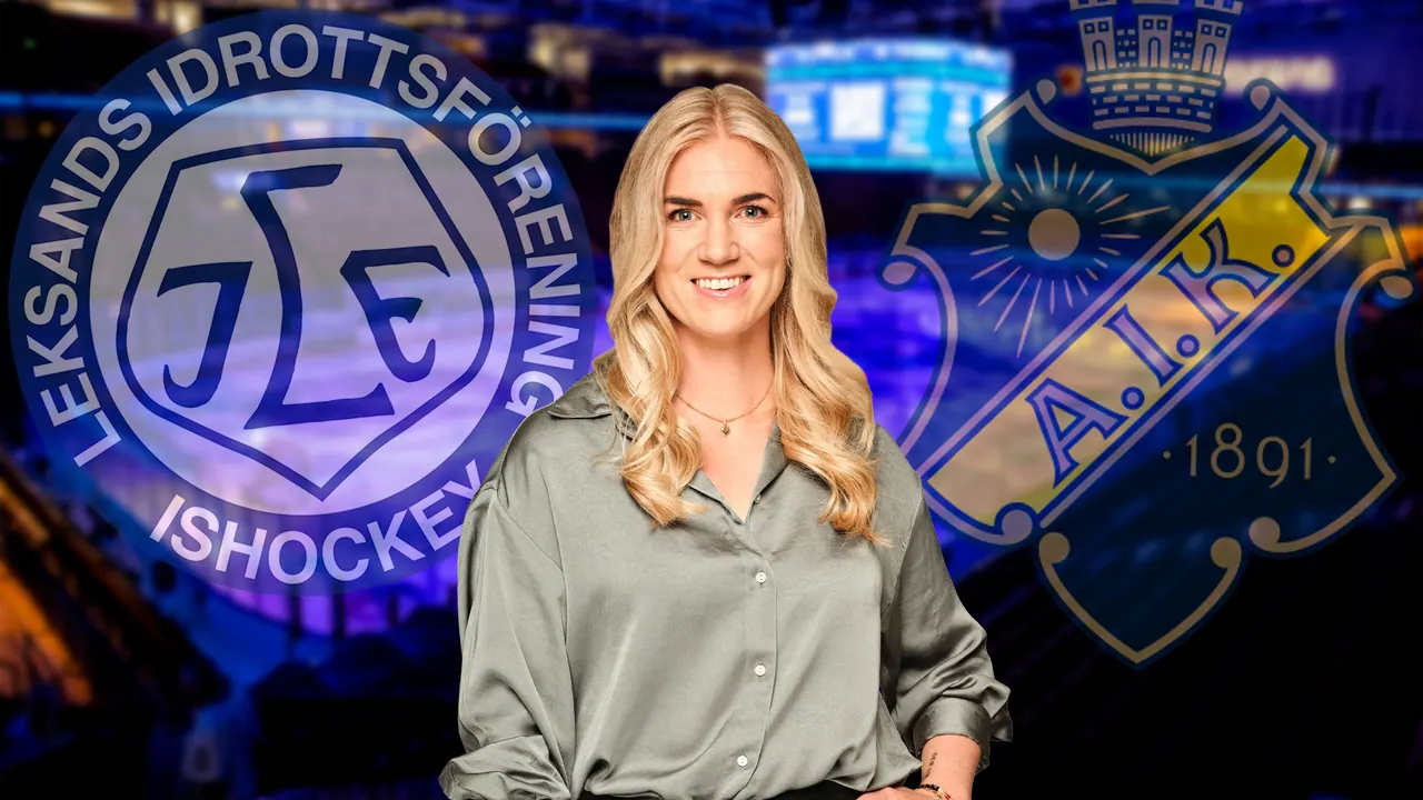 Leksand – AIK, bild från TV4 Play+
