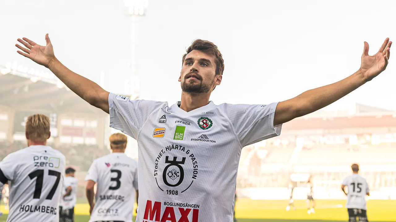Örebro SK – Ljungskile SK, bild från TV4 Play+