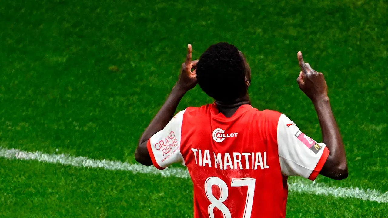 Reims – Sochaux, bild från Viaplay
