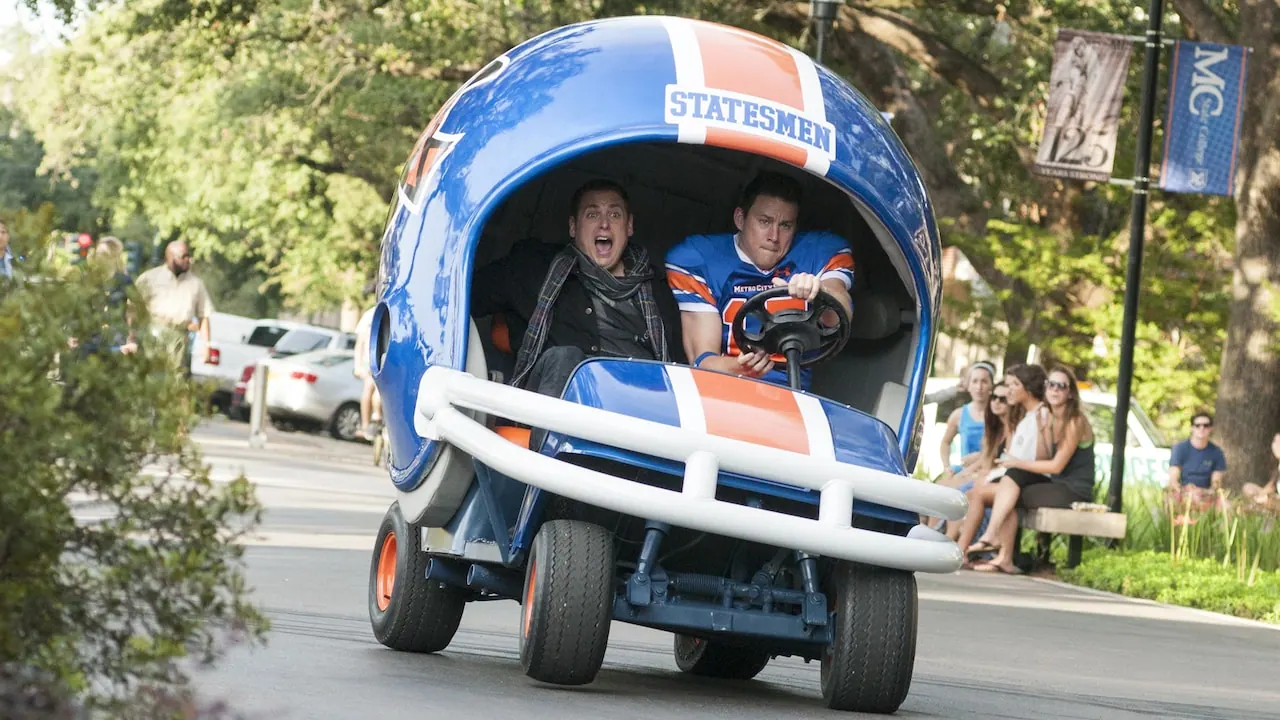 22 Jump Street, bild från Viaplay