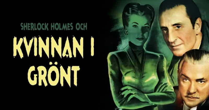 Sherlock Holmes och kvinnan i grönt, bild från SVT Play