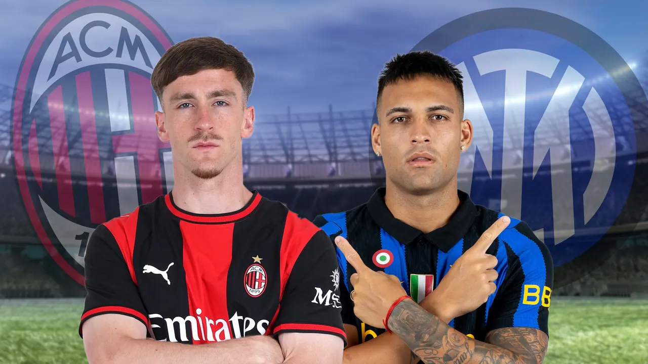 Milan – Inter, bild från TV4 Play+