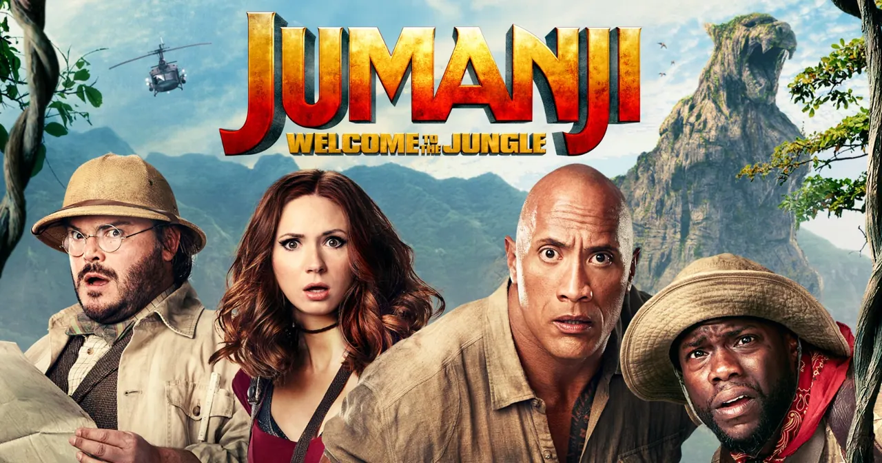 Jumanji: Welcome to the Jungle, bild från SVT Play