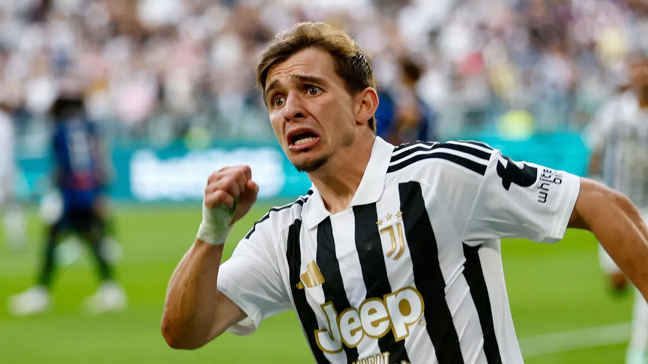 Lecce – Juventus, bild från TV4 Play+