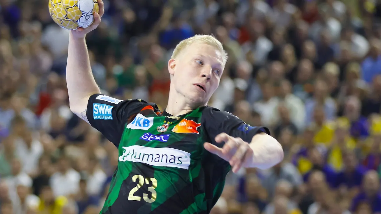 Magdeburg – THW Kiel, bild från Viaplay
