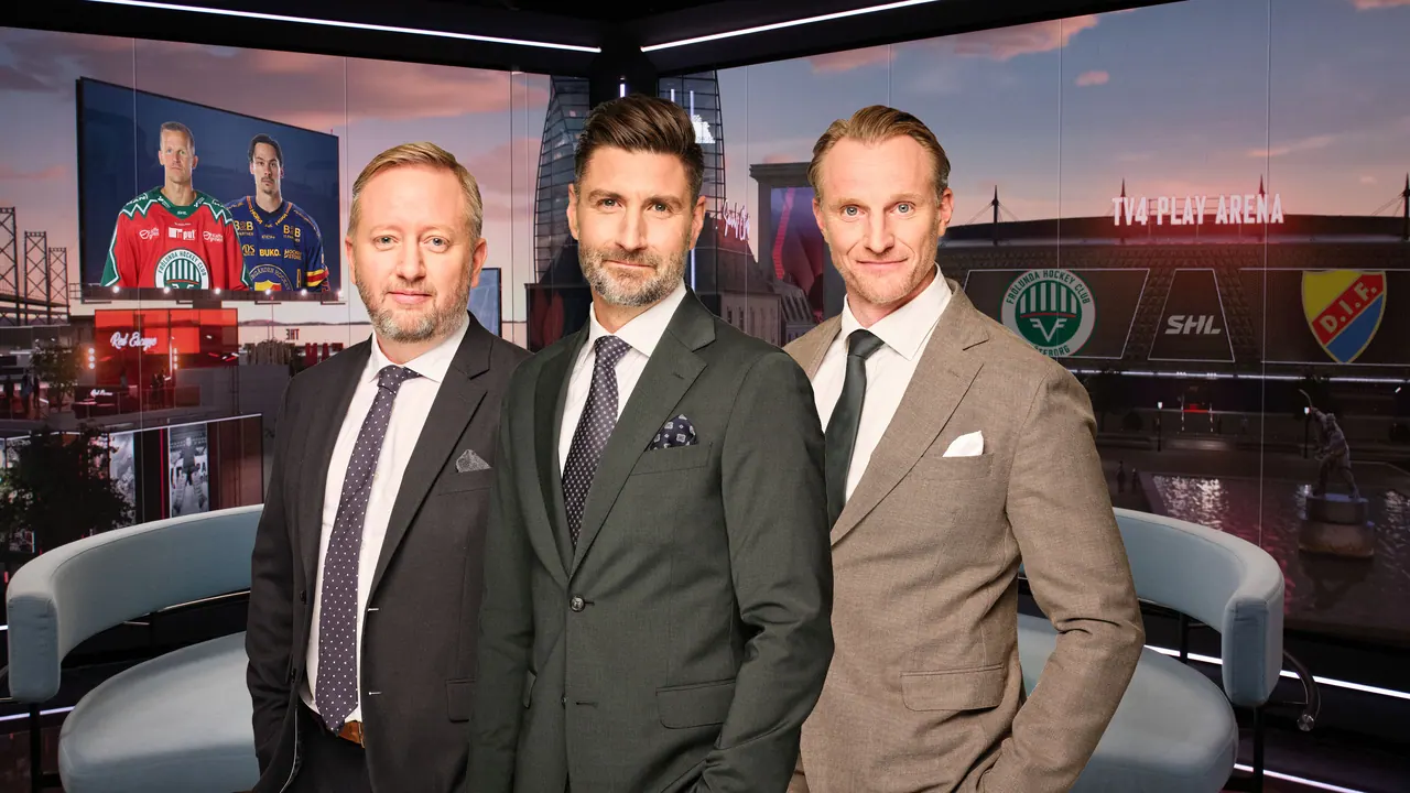 Frölunda – Djurgården, bild från TV4 Play+
