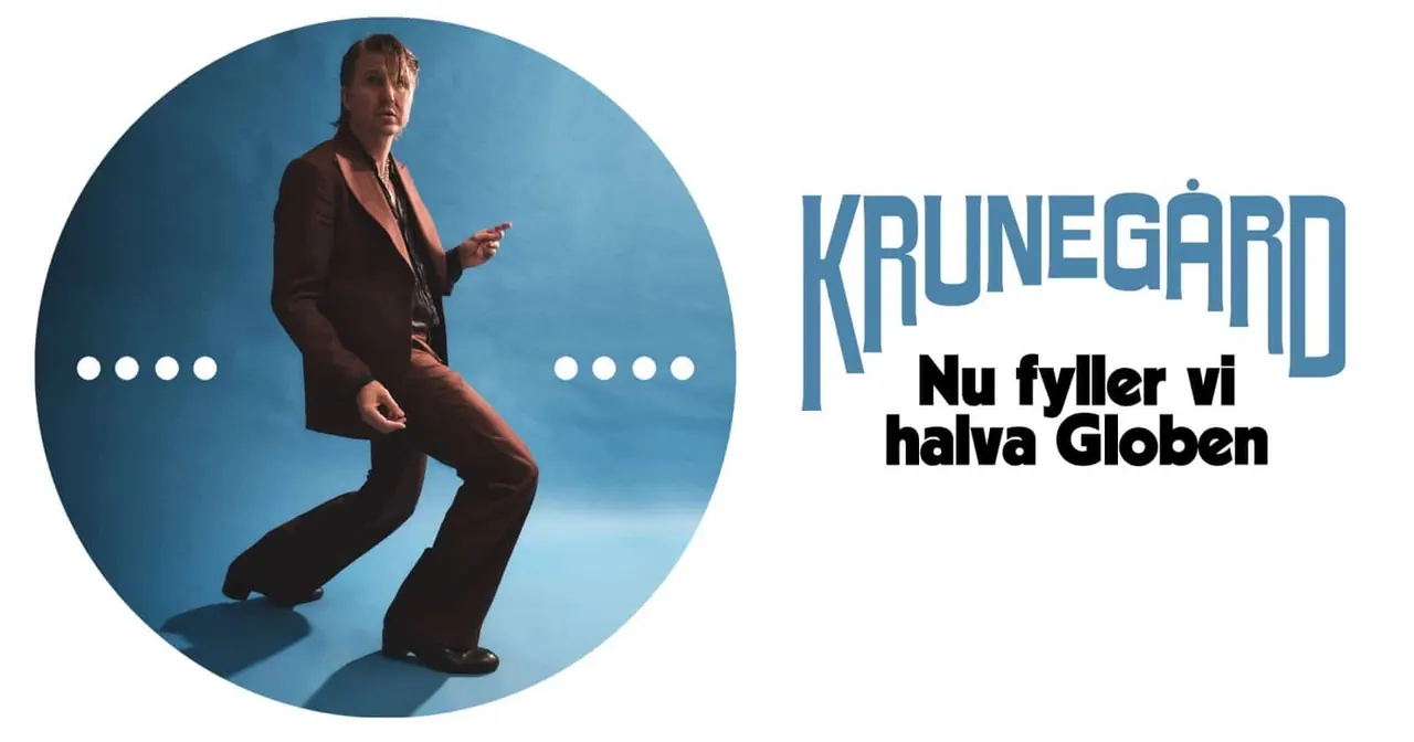 Krunegård: Nu fyller vi halva Globen, bild från SVT Play