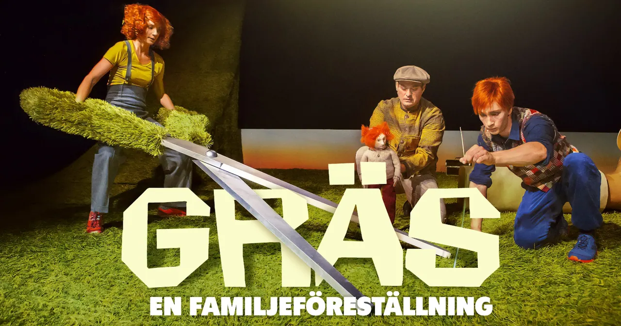 Gräs – en familjeföreställning, bild från SVT Play