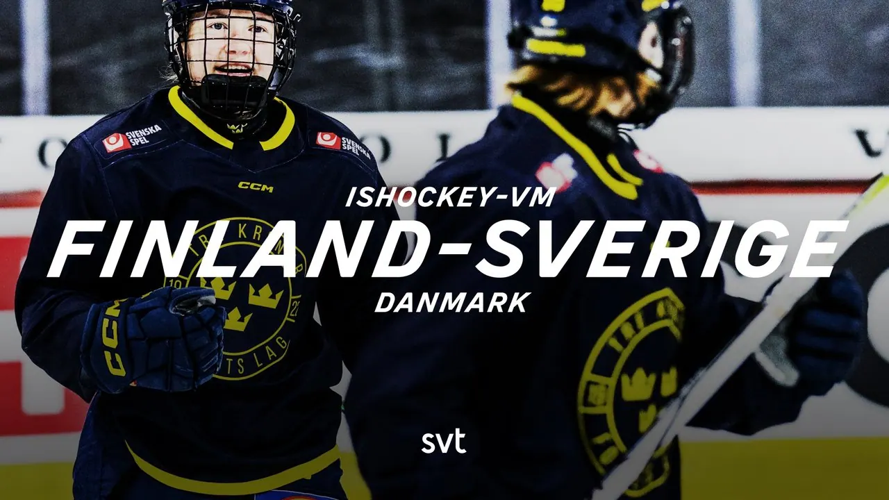 Finland – Sverige, bild från SVT Play