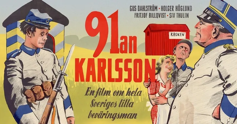 91:an Karlsson, bild från SVT Play
