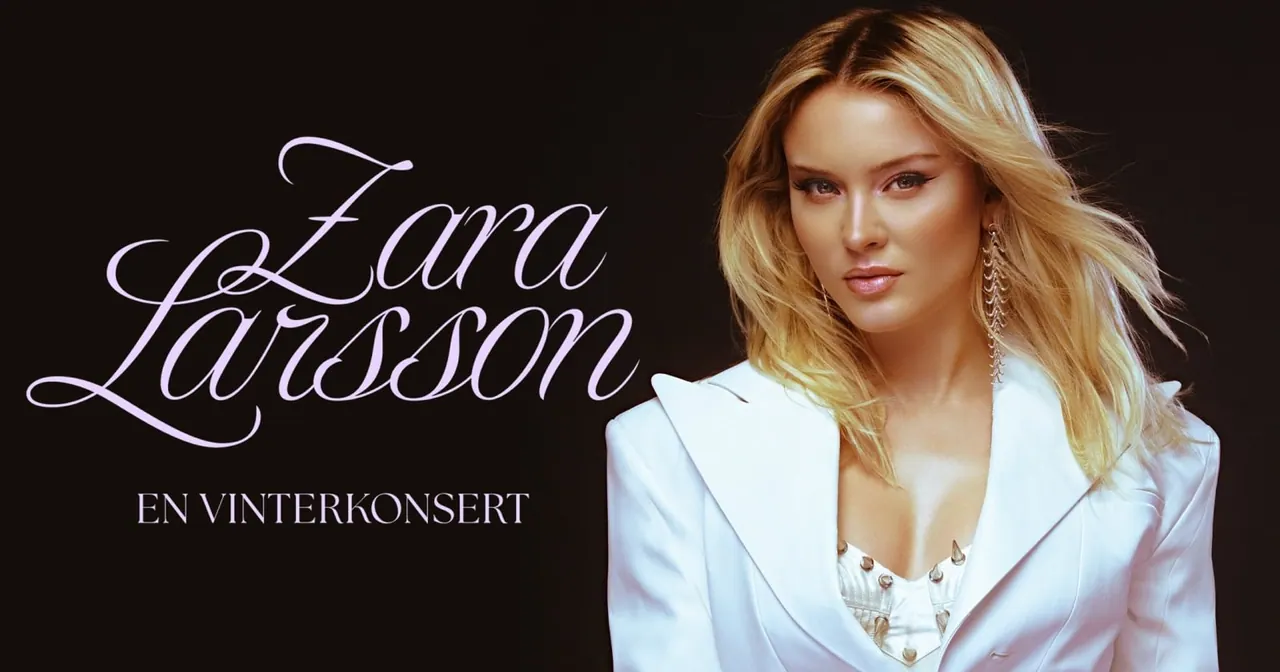 Zara Larsson – en vinterkonsert, bild från SVT Play