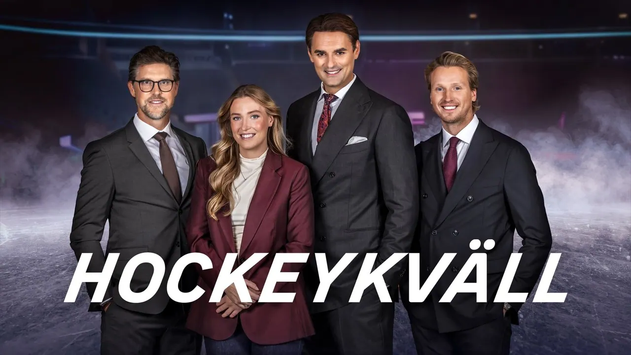 Hockeykväll, bild från SVT Play