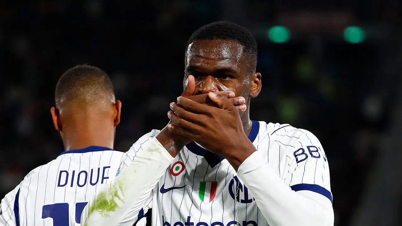 Venezia – Inter, bild från TV4 Play+