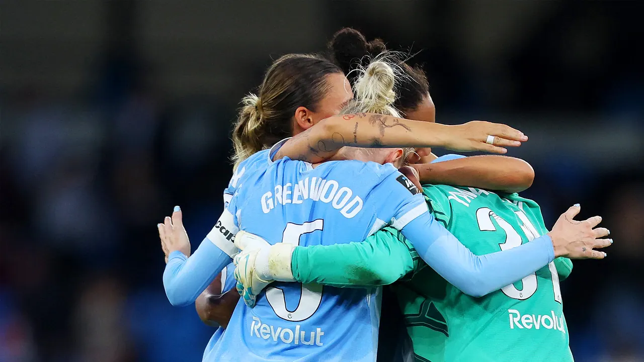 Manchester City – West Ham, bild från TV4 Play+