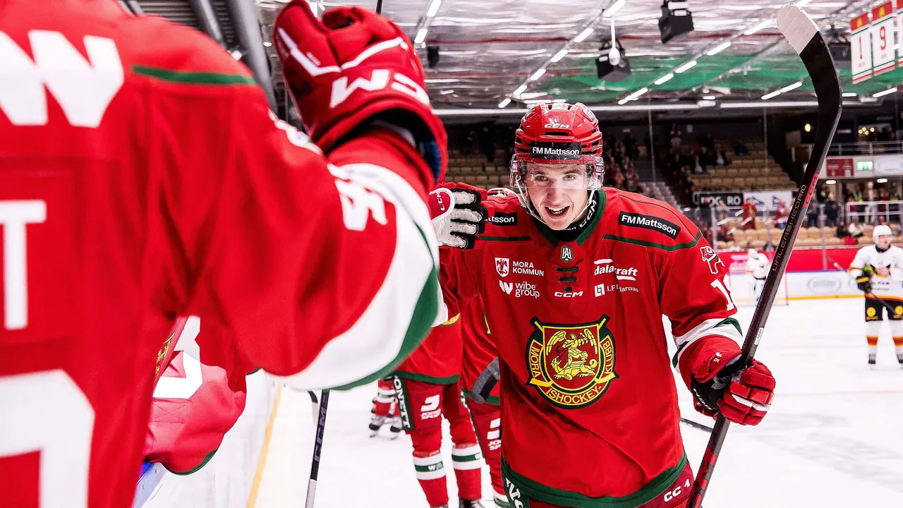 Mora IK – Södertälje SK, bild från TV4 Play+