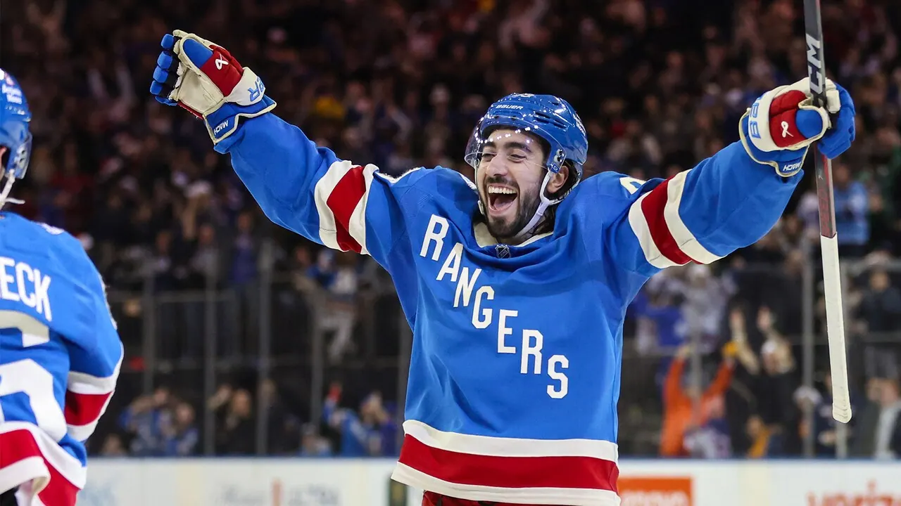 NY Rangers – Anaheim, bild från Viaplay