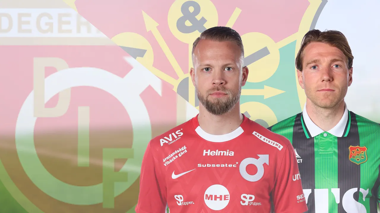 Degerfors – GAIS, bild från TV4 Play+