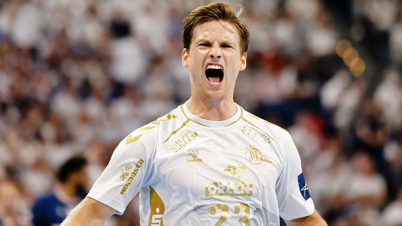 THW Kiel – VfL Gummersbach, bild från Viaplay