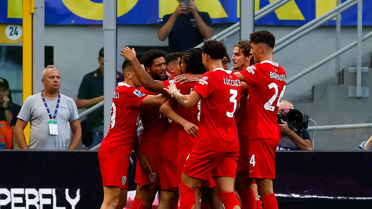 Monza – Cagliari, bild från TV4 Play+