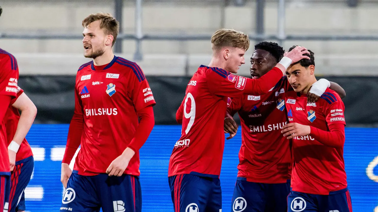 Östers IF – Helsingborgs IF, bild från TV4 Play+